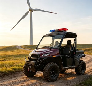 Buggy utilitaire tout-terrain 602C, véhicule robuste pour la patrouille des parcs géologiques en montagne. - Product Image 4