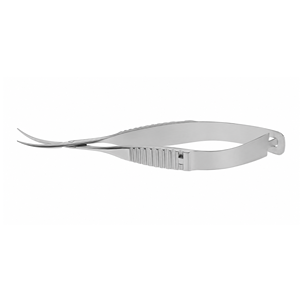 Ciseaux Cohan Vannas, instrument microchirurgical ophtalmique de précision, en acier inoxydable, ciseaux pour chirurgie oculaire, certifiés CE ISO - Product Image 2