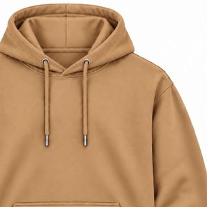 Sweat à capuche zippé noir pour homme, décontracté, en coton, coupe classique, couleur unie, avec poches, pour l'automne, style oversize, effet délavé - Product Image 4