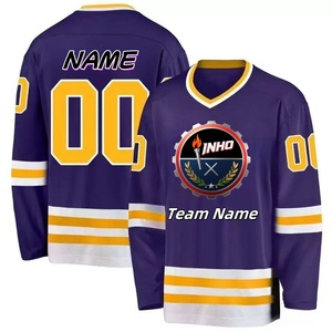Jersey de Hockey sobre Hielo Personalizado al Por Mayor a Precio Económico, la Mejor Calidad, Diseño de Moda con su Propio Logotipo - Product Image 1