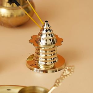 Latest Design Metal Incense Holder Cheap Price Elegant Incense Stick Holder for <b>Home</b> <b>Temple</b> Prayer and Spiritual Decor - Product Image 5
