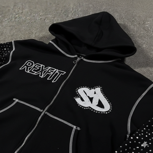 Sudaderas con Serigrafía Personalizada, las Más Demandadas por los Clientes, 100% Algodón, Felpa, Bordado, Parches, Pedrería, Sudaderas Más Vendidas - Product Image 4