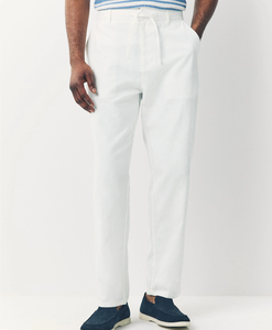 กางเกงขายาวผ้าลินินผสมสำหรับผู้ชาย ระบายอากาศได้ดี เป็นมิตรกับสิ่งแวดล้อม แห้งเร็ว ซึมซับเหงื่อ น้ำหนักเบา ทรงสมาร์ทฟิต ตรงรูป  ขายส่ง - Product Image 5