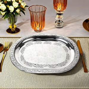 Plateau de service moderne en acier - Product Image 2