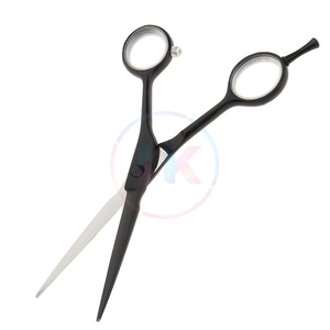Tijeras de Barbero para Zurdos con Revestimiento de Papel Negro, Venta en Línea, Bajo MOQ para Suministro al por Mayor de Herramientas de Peluquería - Product Image 3