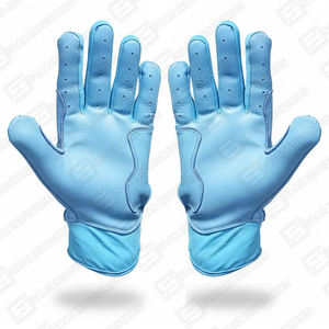 Guantes de Bateo de Béisbol Profesionales Unisex, Logotipo Personalizado, Suaves, Ligeros, Antideslizantes, de Cuero de Alta Calidad, Diseña los Tuyos - Product Image 3