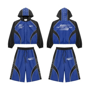 Conjunto Deportivo Cortavientos Unisex 2026, Estilo Casual, Transpirable, de Secado Rápido, Ligero, Color Sólido, Estilo Urbano, para Primavera - Product Image 1