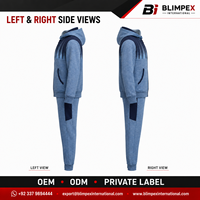 Ensemble de survêtement sport deux pièces pour homme 2026 avec logo personnalisé OEM, en polaire de polyester, comprenant une veste zippée intégrale à imprimé dégradé et un pantalon de jogging