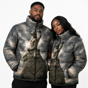 Vêtements maçonniques héritages de la franc-maçonnerie, tenues grecques de fraternité, vêtements d'hiver coupe-vent à impression sublimée - Product Image 5