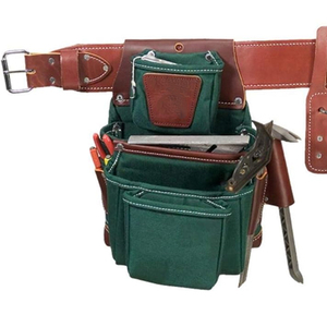 Nylon <b>Leather</b> Heavy Duty Drywall <b>Tool</b> Bag Belt Customizable OEM/ODM <b>Tool</b> <b>Pouch</b> for Carpenter Construction Framers Electrician - Product Image 3