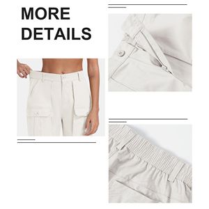Pantalons cargo élégants en gros, coupe moderne, idéaux pour le confort quotidien, dotés de poches pratiques, parfaits pour une utilisation active, style tendance - Product Image 6