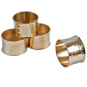 Anillo de Servilleta de Metal Moderno para Decoración de Mesa, Eventos y Catering - Product Image 4