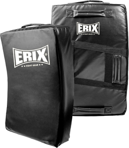 Very High Quality Heavy Duty Curved Nylon Leather PU Kick <b>Shield</b> Muay Thai MMA Training Pad - Product Image 6