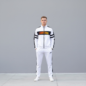 Conjunto deportivo de hombre OEM 100% nailon, logotipo impreso personalizado, 2 tonos, estilo urbano, transpirable, cómodo, hip hop, conjunto de 2 piezas. - Product Image 1