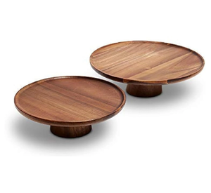 Support à gâteau en bois décoratif, accessoires de cuisine, support à gâteau rond, vente en gros, support à gâteau en bois de haute qualité - Product Image 6