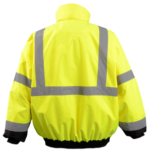 Customized Logo <b>Waterproof</b> Workwear Long Sleeve <b>Working</b> Jackets High Quality Custom Workwear Hi Vis Reflective Jacket - Product Image 2