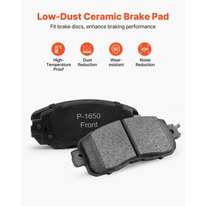 Kit di Riparazione Freni per Nissan Altima 2013-2023, Compatibile con Modelli Base SL SV S Sedan 2014-2018 e 2019-2023 - Product Image 4