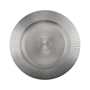 Assiette de présentation en métal doré au design admirable, en aluminium, forme organique, pour mariage et événements, à prix compétitif - Product Image 4