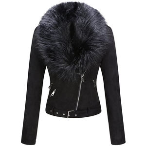 Chaquetas de Cuero para Mujer al por Mayor, Chaquetas de Cuero de Moda Femenina de Alta Calidad, Chaquetas de Cuero de Piel de Oveja Original, Talla Personalizada - Product Image 6