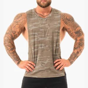 Ropa deportiva de algodón sin mangas de talla grande para hombre, camisetas sin mangas para entrenamiento, gimnasio, camisetas para hombre - Product Image 4