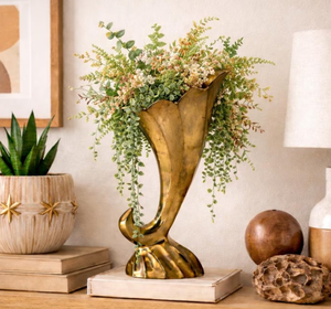 Jarrón de Flores de Metal, Aluminio y Latón, Diseño Clásico, Decoración para Mesa del Hogar, Precio Económico, Tamaños Personalizados - Product Image 6