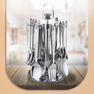 Juego de Cubiertos y Vajilla de Acero Inoxidable Ecológico Moderno de Estilo Indio para Uso Doméstico y en Restaurantes - Product Image 6