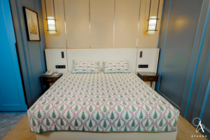 AYAANA - Juego de 3 Colchonetas Plegables de Lujo de Algodón/Lino, Duraderas para Todas las Estaciones, 2.0m con Fundas de Almohada, Reversibles - Product Image 4