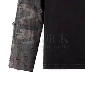 Camiseta moderna de cuello redondo para hombre, mezcla de algodón suave, ajuste cómodo, ropa informal adecuada para todas las estaciones - Product Image 3