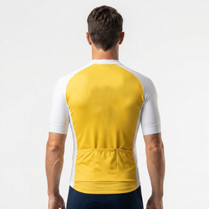 Maillot de cyclisme d'été pour hommes, maillot de course à vélo à manches courtes pour hommes, 100% polyester, maillot de cyclisme sur route - Product Image 2
