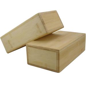 Bloques de Yoga de Madera Premium, Suministro de Fábrica, Ecológicos, No Tóxicos, Ladrillos de Pilates para Fitness, Estiramiento, Entrenamiento de Equilibrio, Venta al Por Mayor - Product Image 1