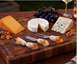 Stainless Steel <b>Cheese</b> <b>Knife</b> <b>Set</b> With Stone Handles Durable <b>Cheese</b> Tools For Serving Use Kitchenware Hotel And Cutting Use - Product Image 5