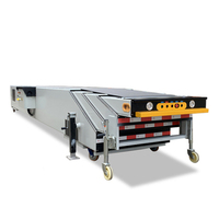 Convoyeur à bande télescopique mobile automatique d'acier inoxydable de catégorie comestible pour le tri et la ramification