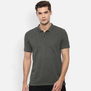 Camiseta de Golf para Hombre, Talla Grande, con Logotipo Personalizado, de Poliéster y Algodón, de Secado Rápido, Transpirable, con Bolsillo - Product Image 1