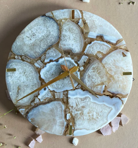 Horloge de table décorative de luxe avec bordure plaquée or au meilleur prix en provenance d'Inde - Product Image 3