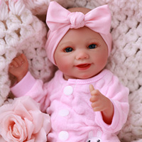 Muñecas Bebé Reborn de Vinilo de 12 Pulgadas, Modelo Sunny, Niña Sonriente, Realista, Recién Nacida, Lista para Enviar, MOQ Bajo, Precio de Fábrica