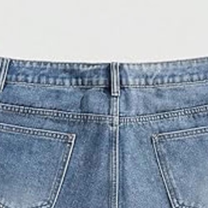 Nueva Tendencia en Pantalones Cortos de Mezclilla Casuales para Hombre, de Alta Calidad, con Cierre de Cordón Elástico, Ligeros, Transpirables y Ecológicos - Product Image 5