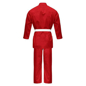 Kimono de karaté YQ pour adulte unisexe, vert, 100% coton, respirant, coupe ample, imprimé par transfert thermique, uniforme d'arts martiaux, ceinture blanche - Product Image 3