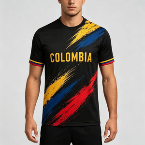 เสื้อฟุตบอลแบบใหม่ คุณภาพพรีเมียม ขายส่ง รับผลิตตามสั่ง ระบายอากาศได้ดี ผลิตจากโพลีเอสเตอร์ 100% แห้งเร็ว สกรีนชื่อ เบอร์ โลโก้ ได้ตามต้องการ รับผลิตแบบ OEM - Product Image 4
