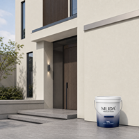 Peinture d'émulsion extérieure imperméable, anti-fissures, résistante aux UV et aux intempéries pour les grandes façades de bâtiments, OEM