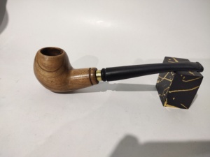 Pipe à herbes en bois faite à la main, forme irrégulière, durable, objet d'art, objet de collection, artisanat naturel - Product Image 5