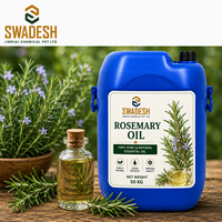 100% Minyak Esensial Rosemary Alami Murni Ekstrak Botani Cold Pressed Kemasan Barel 200 Kg OEM/ODM Bersertifikat COA untuk