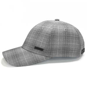 Gorra de Béisbol SPLENDID APPAREL con Diseño Sólido, Unisex, 6 Paneles, Ajustada, para las Cuatro Estaciones, Uso Casual, Tela de Franela Gris, 100% Algodón - Product Image 5
