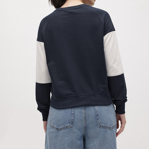 เสื้อสเวตเชิ้ตผู้หญิงทรงโอเวอร์ไซส์สำหรับฤดูใบไม้ร่วงและฤดูหนาว เสื้อฮู้ดดี้และเสื้อสเวตเชิ้ตผู้หญิง ผ้าฝ้าย 100% แฟชั่นลำลอง - Product Image 4