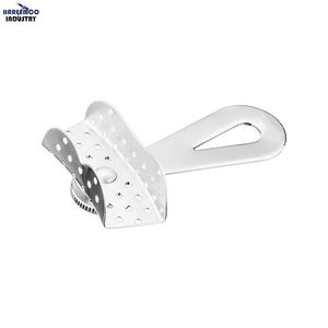 Bandeja de Impresión Manual UNIVERSAL Personalizada Plateada con Certificación CE para Prótesis Parciales - Product Image 1