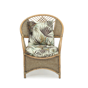 Fauteuil COBANA en rotin fait main, design moderne et classique d'inspiration asiatique, idéal pour salon, maison et hôtel, adapté aux appartements. - Product Image 3