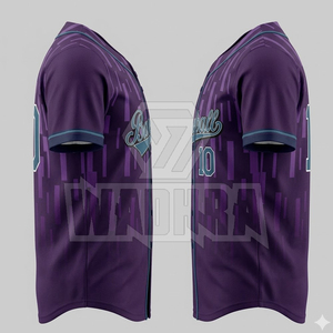 Maillot de baseball performant sublimé pour l'entraînement, les compétitions et l'usage sportif quotidien - Product Image 4