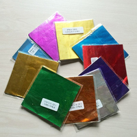 Kolysen Multi Color Mejor Venta Brillante Plata Oro Verde Chocolate Envoltura de papel de aluminio