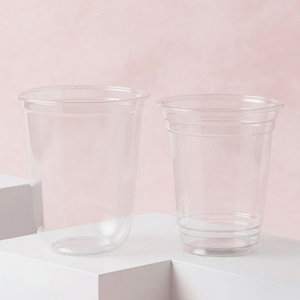 Viet Nam Wholesale Transparent PP <b>Plastic</b> <b>Cups</b> 95mm Diameter <b>Cups</b> with Lids Disposable for Beverage Tea Coffee - Product Image 1