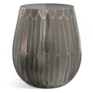 Contemporary Bar <b>Table</b> Architectural Slat Base Solid Top Design Sturdy Structure <b>Space</b> <b>Saving</b> Statement for Modern Interiors - Product Image 5