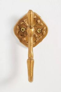 Organisateur mural multifonctionnel à double crochet en métal noir contemporain pour le rangement - Product Image 6